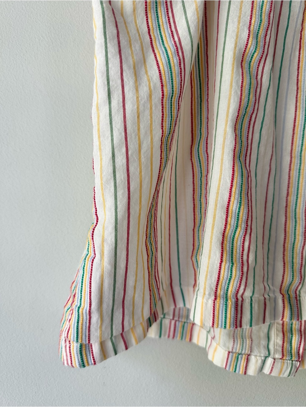 Madewell Striped Button-Front Tank Top - Picture 6 of 8
